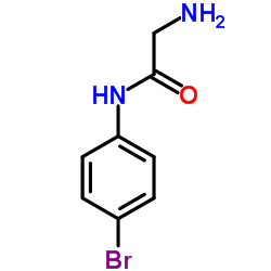 N-(4-Bromophenyl)glycinamide结构式