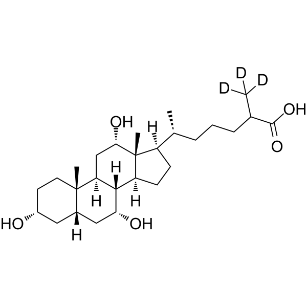 Coprocholic acid-d3图片