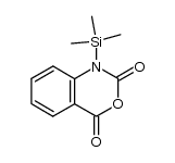 N-(trimethylsilyl)isatoic anhydride Structure