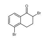 2,5-dibromo-3,4-dihydro-1(2H)-naphthalenone Structure