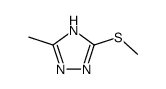 1H-1,2,4-Triazole,3-methyl-5-(methylthio)-(9CI) structure