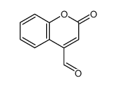 4-(2-oxo-2H-[1]benzopyran)carboxaldehyde Structure