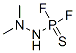 (2,2-Dimethylhydrazino)difluorophosphine sulfide Structure