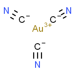 Gold cyanide Structure