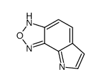 1H-Pyrrolo[2,3-e]-2,1,3-benzoxadiazole (9CI) Structure