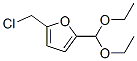 5-(Chloromethyl)furfural diethyl acetal structure