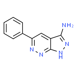 5-phenyl-1H-Pyrazolo[3,4-c]pyridazin-3-amine structure