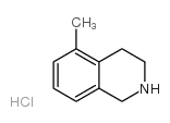 5-Methyl-1,2,3,4-tetrahydroisoquinoline hydrochloride Structure