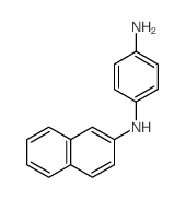 1,4-Benzenediamine,N1-2-naphthalenyl-结构式