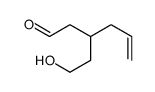 3-(2-hydroxyethyl)hex-5-enal结构式