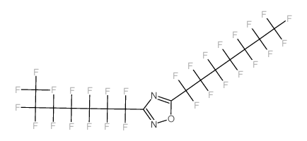 1,2,4-Oxadiazole,3,5-bis(1,1,2,2,3,3,4,4,5,5,6,6,7,7,7-pentadecafluoroheptyl)- picture