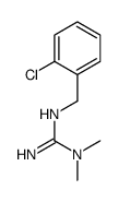 2-[(2-chlorophenyl)methyl]-1,1-dimethylguanidine结构式