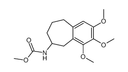 6,7,8,9-Tetrahydro-6-methoxycarbonylamino-2,3,4-trimethoxy-5H-benzocycloheptene structure