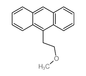 Anthracene,9-(2-methoxyethyl)- structure