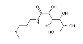 N-(3-(dimethylamino)propyl)-D-gluconamide结构式