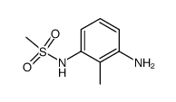 N-(3-amino-2-methyl-phenyl)-methanesulfonamide结构式