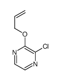 2-chloro-3-prop-2-enoxypyrazine Structure