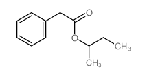 butan-2-yl 2-phenylacetate Structure