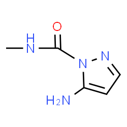 1H-Pyrazole-1-carboxamide,5-amino-N-methyl-(9CI) picture