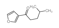 1-Pentanone,1-(3-furanyl)-4-methyl- structure