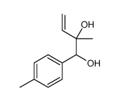 2-methyl-1-(4-methylphenyl)but-3-ene-1,2-diol结构式