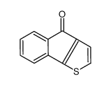 4H-茚并[1,2-b]噻吩-4-酮结构式