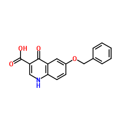 6-Benzyloxy-4-oxo-1,4-dihydro-quinoline-3-carboxylic acid picture