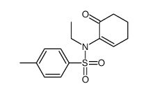 N-ethyl-4-methyl-N-(6-oxocyclohexen-1-yl)benzenesulfonamide结构式