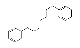 2,2'-(1,7-Heptanediyl)bispyridine structure