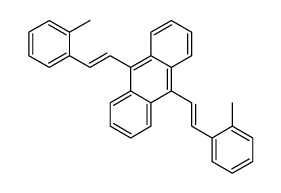 9,10-bis[2-(2-methylphenyl)ethenyl]anthracene结构式