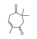 5-Cycloheptene-1,4-dione, 2,2,5-trimethyl-结构式