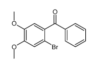 (2-bromo-4,5-dimethoxyphenyl)-phenylmethanone Structure