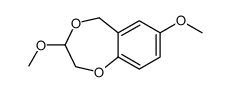 3,7-dimethoxy-3,5-dihydro-2H-1,4-benzodioxepine结构式