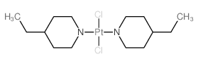 dichloroplatinum; 4-ethyl-6H-pyridine; 4-ethyl-3,4,5,6-tetrahydro-2H-pyridine picture