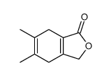 5,6-dimethyl-4,7-dihydro-3H-2-benzofuran-1-one Structure