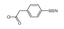 4-cyanophenylacetic acid chloride结构式