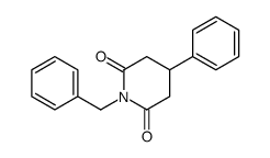 1-benzyl-4-phenylpiperidine-2,6-dione结构式