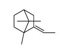Bicyclo[2.2.1]heptane, 2-ethylidene-1,7,7-trimethyl-, (E)-结构式