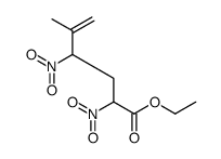 ethyl 5-methyl-2,4-dinitrohex-5-enoate结构式