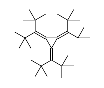 1,2,3-tris(2,2,4,4-tetramethylpentan-3-ylidene)cyclopropane结构式