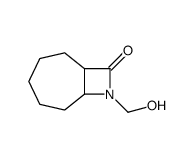 (1S,7R)-8-(hydroxymethyl)-8-azabicyclo[5.2.0]nonan-9-one Structure