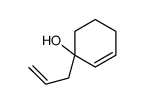 1-prop-2-enylcyclohex-2-en-1-ol Structure