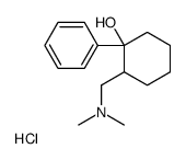2-[(dimethylamino)methyl]-1-phenylcyclohexan-1-ol,hydrochloride Structure