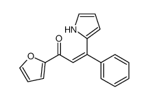 1-(furan-2-yl)-3-phenyl-3-(1H-pyrrol-2-yl)prop-2-en-1-one结构式