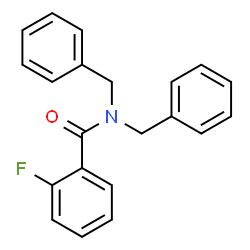 N-Benzyl-2-fluoro-N-phenylbenzamide Structure