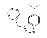 3-benzyl-N,N-dimethyl-1H-indol-5-amine Structure