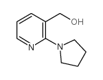 [2-(1-PYRROLIDINYL)-3-PYRIDINYL]METHANOL structure