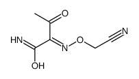 2-(cyanomethoxyimino)-3-oxobutanamide Structure