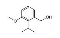 (2-isopropyl-3-methoxyphenyl)methanol Structure