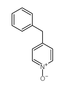 4-benzyl-1-oxido-pyridine Structure